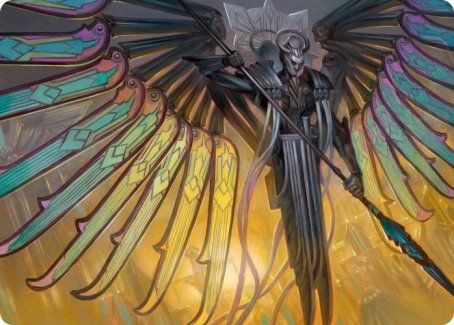 Paragon of Modernity Art Card [Streets of New Capenna Art Series]-1