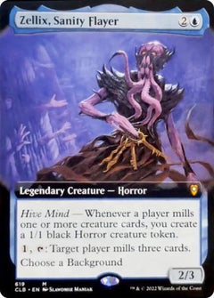 Zellix, Sanity Flayer (Extended Art) [Commander Legends: Battle for Baldur's Gate]-1