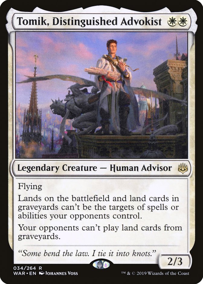 Tomik, Distinguished Advokist [War of the Spark]-1