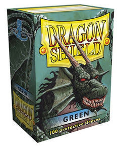 Sleeves - Dragon Shield - Box 100 - Green-1