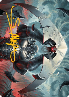 Mirrodin Avenged Art Card (Gold-Stamped Signature) [March of the Machine Art Series]-1