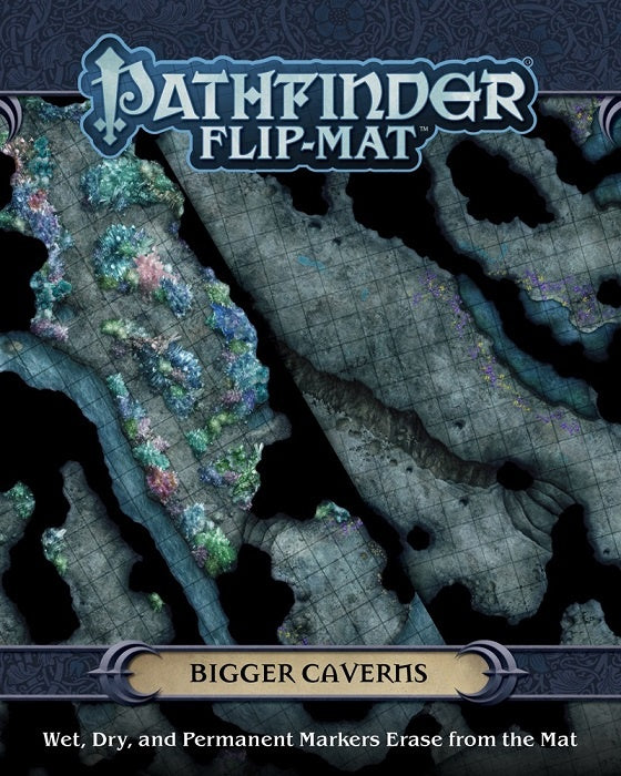 Pathfinder Accessories Flip Mat Bigger Caverns-1