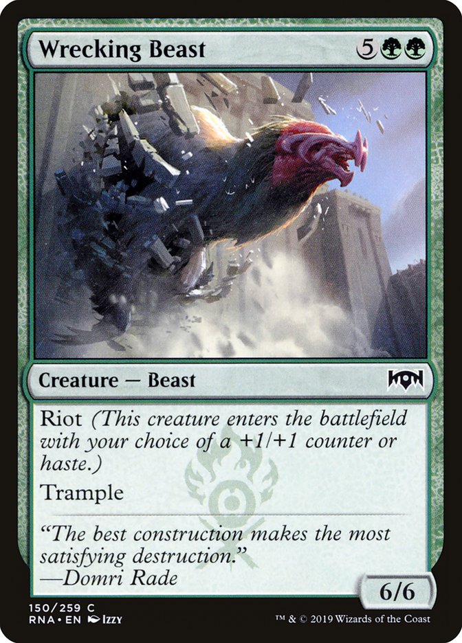 Wrecking Beast [Ravnica Allegiance]-1