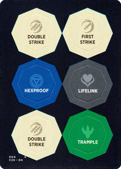 Punch Card Token (003 // 004) - Thick Stock [Commander 2020 Tokens]-2