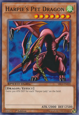 Harpie's Pet Dragon [SBLS-EN020] Common