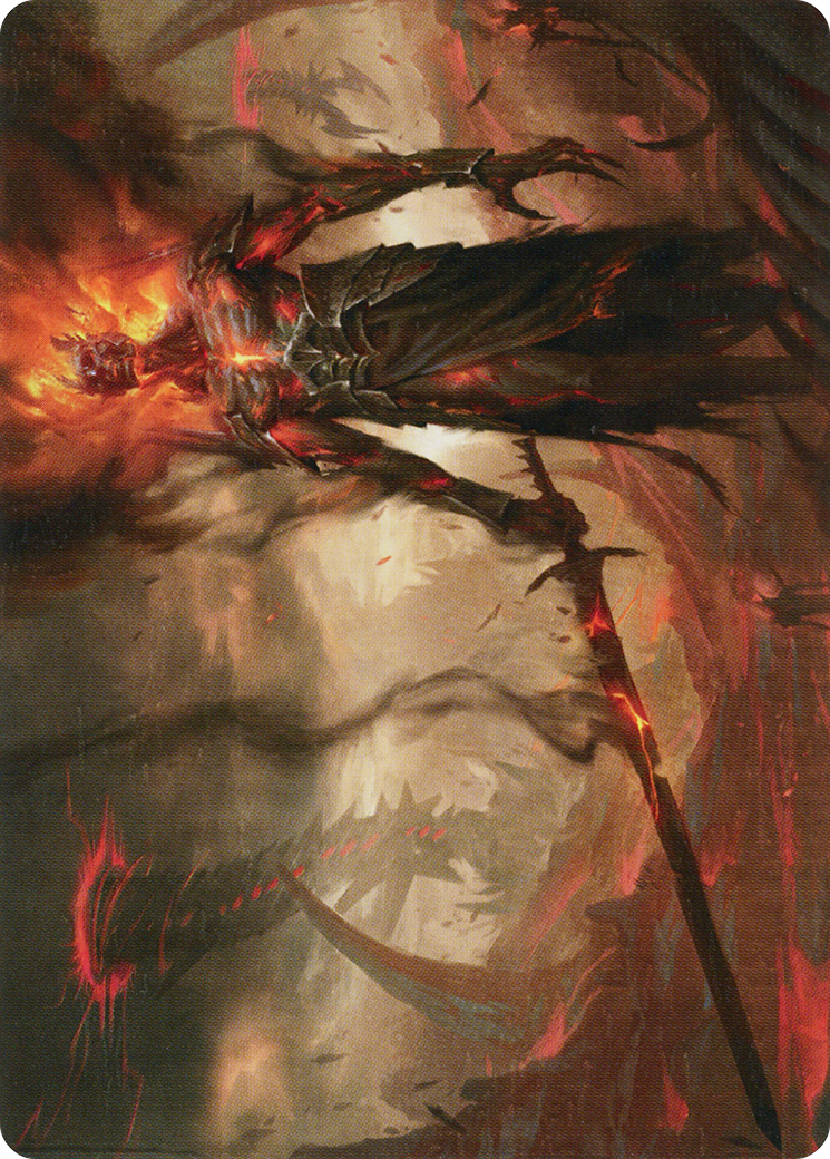 Ashen Reaper Art Card [March of the Machine Art Series]-1