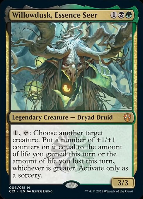 Willowdusk, Essence Seer [Commander 2021]-1