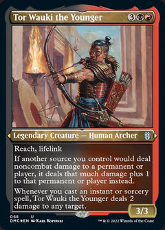 Tor Wauki the Younger (Foil Etched) [Dominaria United Commander]-1