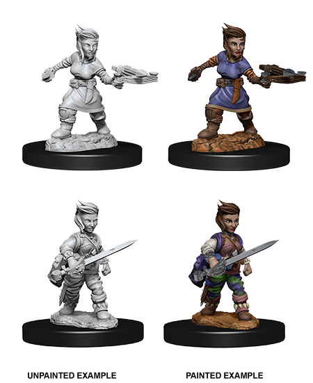 Pathfinder Deep Cuts Female Halfling Rogue