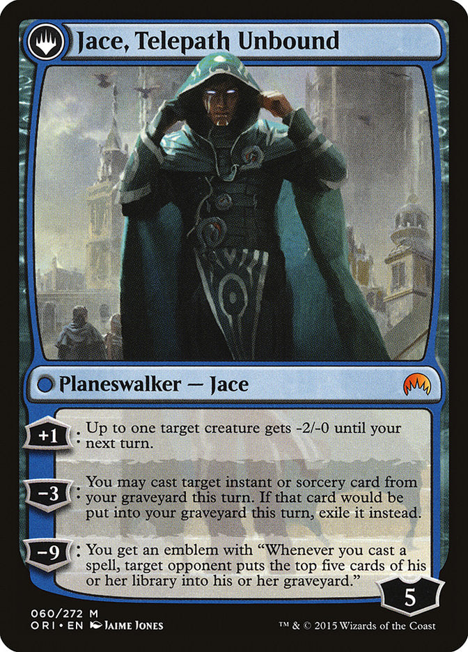 Jace, Vryn's Prodigy // Jace, Telepath Unbound [Magic Origins]-2