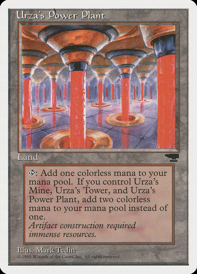Urza's Power Plant (Red Columns) [Chronicles]-1