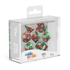 Oakie Doakie Dice RPG Set GemiDice - Bloody Jungle (7)-1