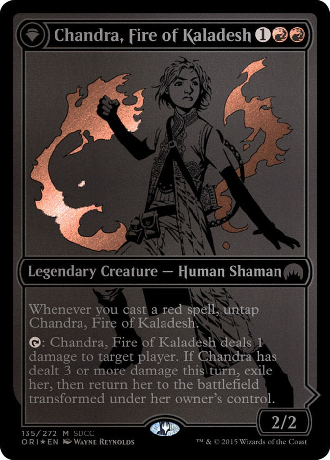 Chandra, Fire of Kaladesh // Chandra, Roaring Flame [San Diego Comic-Con 2015]-1