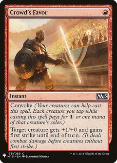 Crowd's Favor [Mystery Booster]-1
