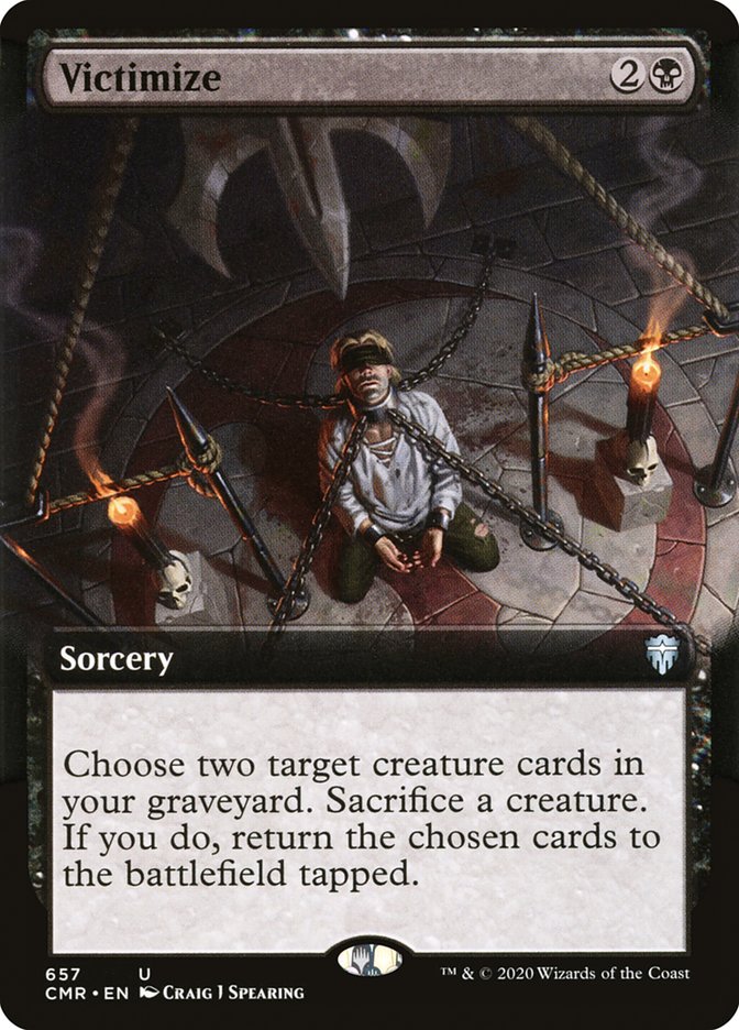 Victimize (Extended Art) [Commander Legends]-1