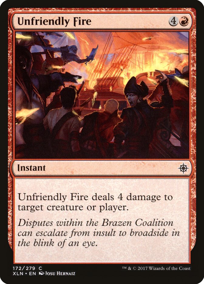 Unfriendly Fire [Ixalan]-1