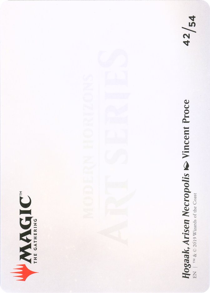 Hogaak, Arisen Necropolis // Hogaak, Arisen Necropolis [Modern Horizons Art Series]-2