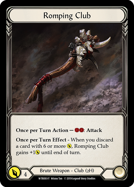 Dawnblade // Romping Club [WTR115-T // WTR003-T] (Welcome to Rathe)  Alpha Print Normal-2
