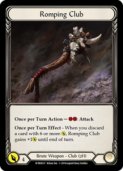 Dawnblade // Romping Club [WTR115-T // WTR003-T] (Welcome to Rathe)  Alpha Print Normal-2