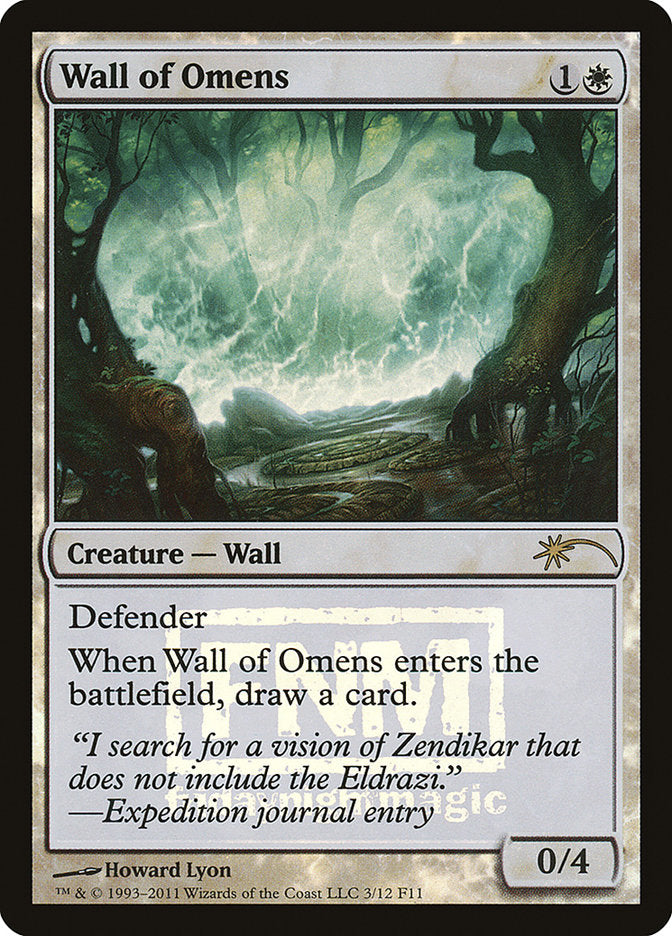 Wall of Omens [Friday Night Magic 2011]-1