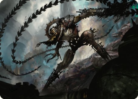Razorlash Transmogrant Art Card [The Brothers' War Art Series]-1