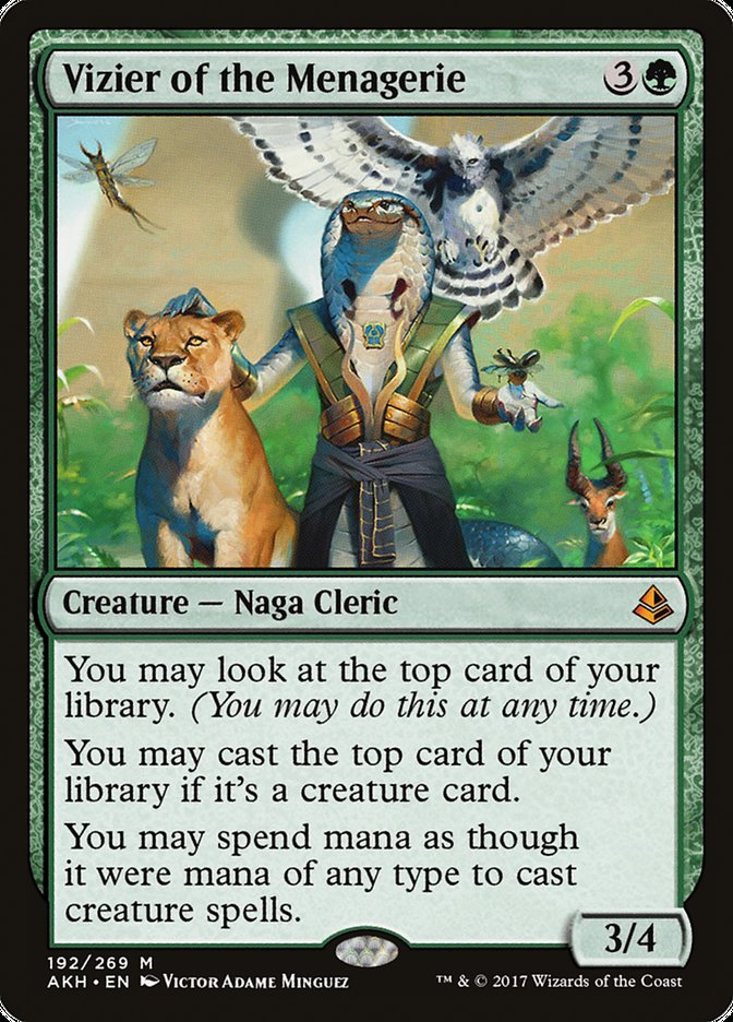 Vizier of the Menagerie [Amonkhet]-1