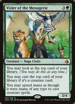 Vizier of the Menagerie [Amonkhet]-1