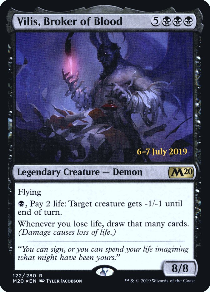 Vilis, Broker of Blood [Core Set 2020 Prerelease Promos]-1