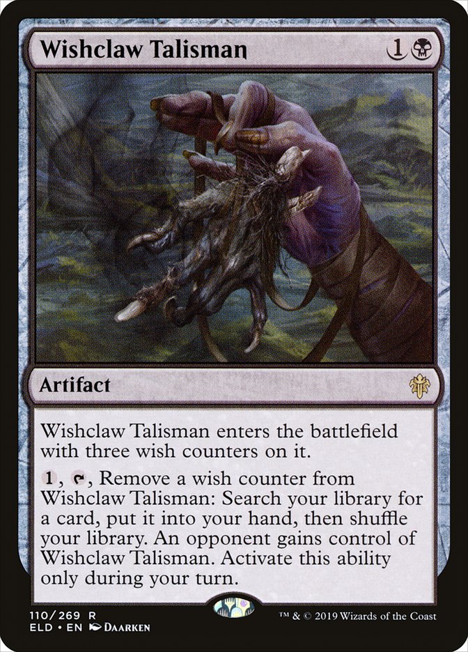 Wishclaw Talisman [Throne of Eldraine]-1