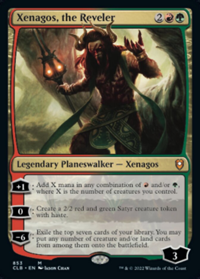 Xenagos, the Reveler [Commander Legends: Battle for Baldur's Gate]-1
