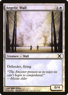 Angelic Wall (Premium Foil) [Tenth Edition]-1