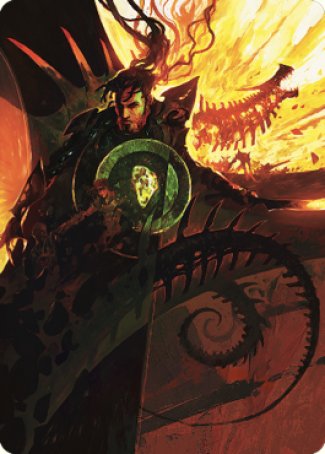 Mishra's Command Art Card [The Brothers' War Art Series]-1