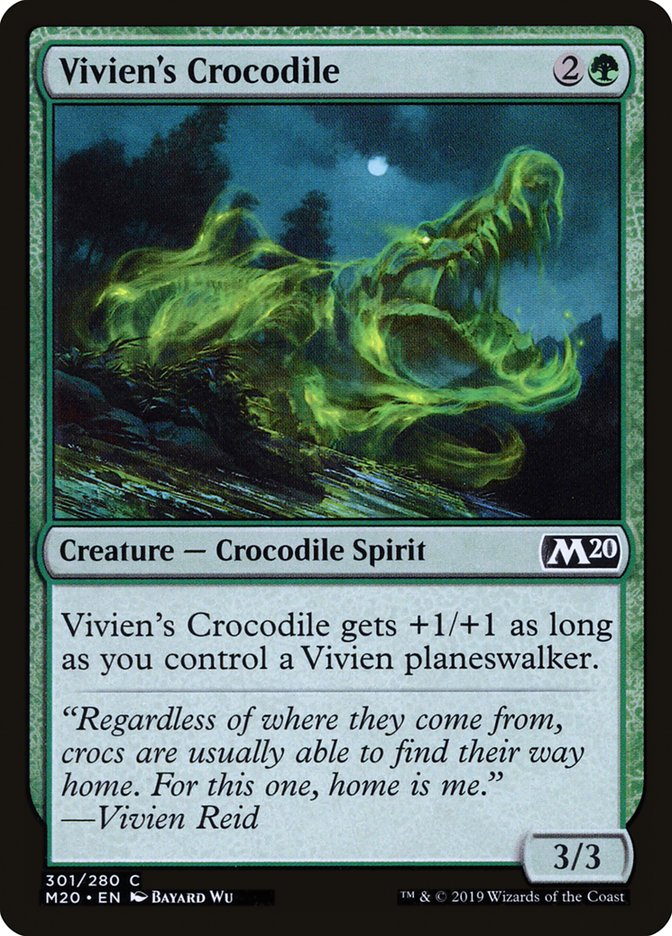 Vivien's Crocodile [Core Set 2020]-1