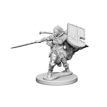 Pathfinder Deep Cuts Unpainted Miniatures Human Female Paladin