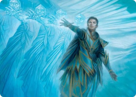 Echoing Equation Art Card [Strixhaven: School of Mages Art Series]-1