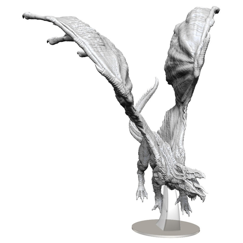 D&D Nolzurs Marvelous Unpainted Miniatures Adult White Dragon-1