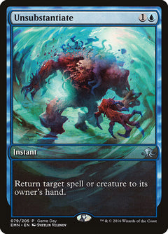 Unsubstantiate (Game Day) [Eldritch Moon Promos]-1
