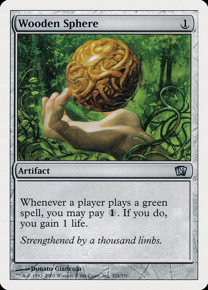 Wooden Sphere [Eighth Edition]-1