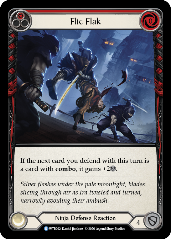 Flic Flak (Red) [U-WTR092] (Welcome to Rathe Unlimited)  Unlimited Rainbow Foil-1
