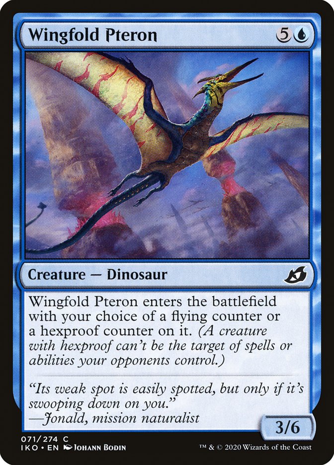 Wingfold Pteron [Ikoria: Lair of Behemoths]-1