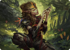 Meria, Scholar of Antiquity Art Card [Dominaria United Art Series]-1