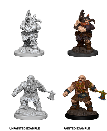 D&D Nolzurs Marvelous Unpainted Miniatures Male Dwarf Barbarian-1