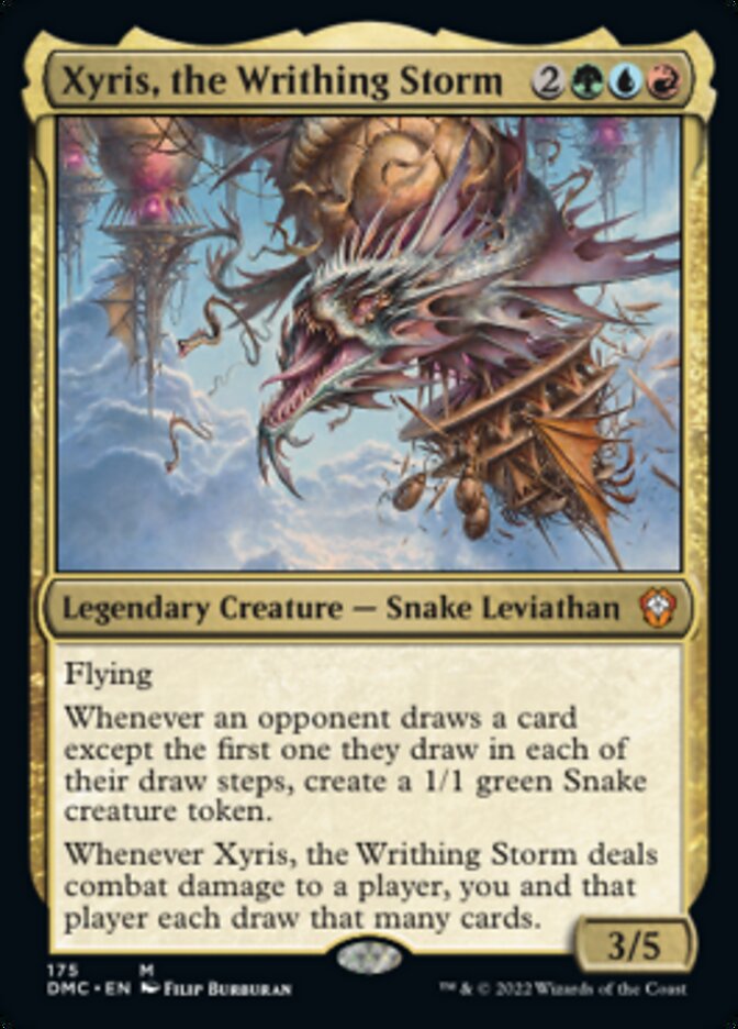 Xyris, the Writhing Storm [Dominaria United Commander]-1