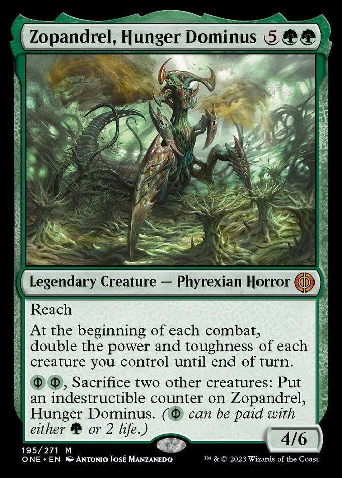 Zopandrel, Hunger Dominus [Phyrexia: All Will Be One]-1