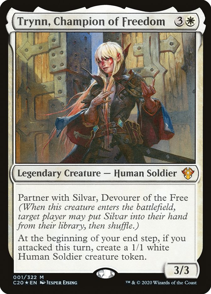 Trynn, Champion of Freedom [Commander 2020]-1