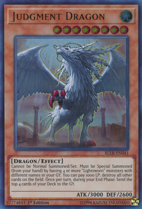 Judgment Dragon [BLLR-EN041] Ultra Rare