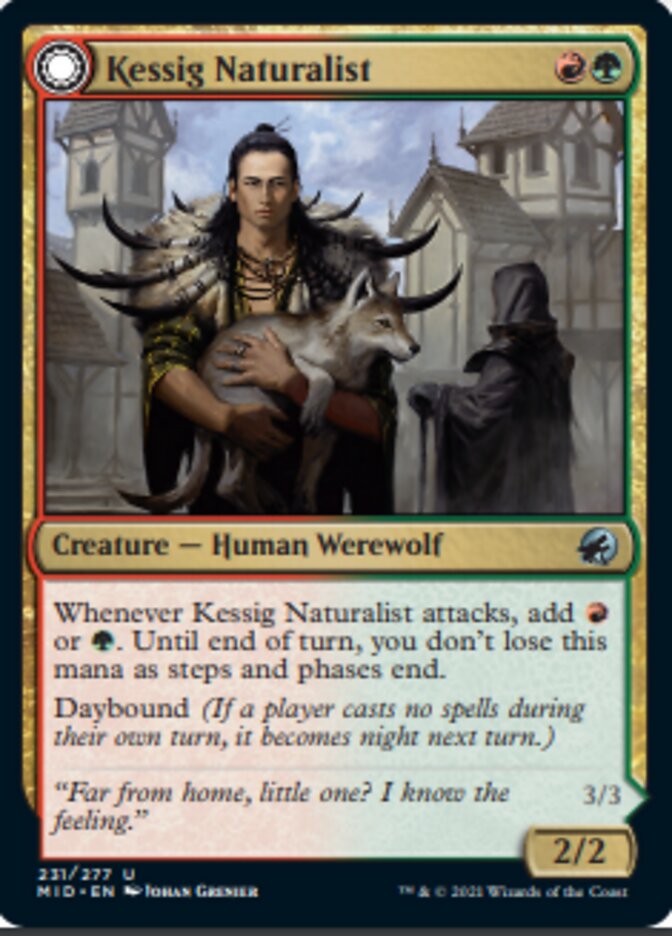 Kessig Naturalist // Lord of the Ulvenwald [Innistrad: Midnight Hunt]-1
