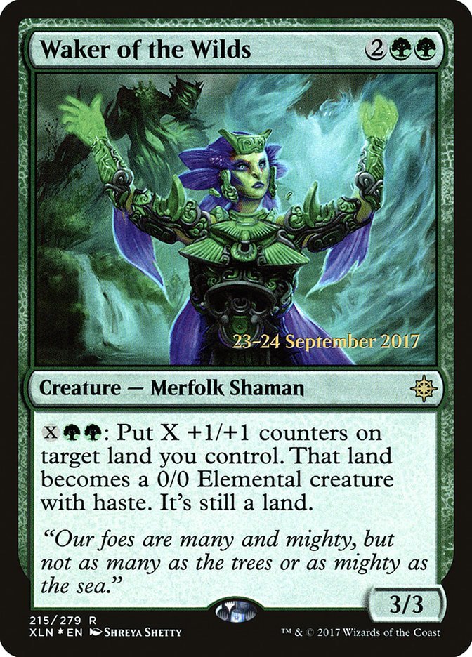 Waker of the Wilds [Ixalan Prerelease Promos]-1