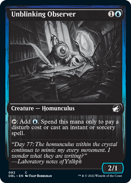 Unblinking Observer [Innistrad: Double Feature]-1