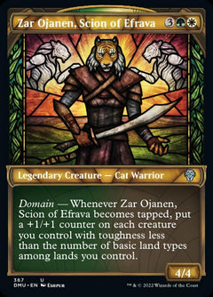 Zar Ojanen, Scion of Efrava (Showcase Textured) [Dominaria United]-1